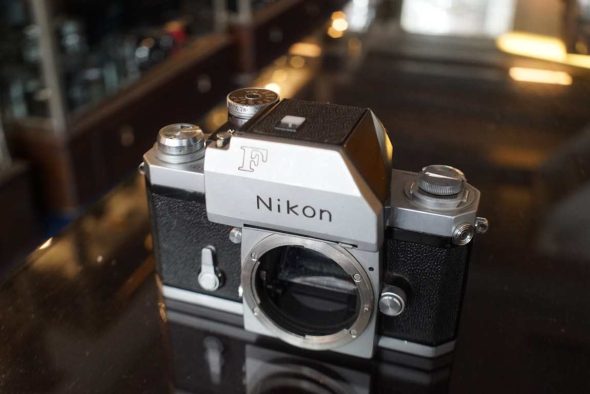 Nikon F chrome with metered prism finder, OUTLET