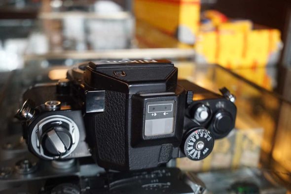 Nikon F2 black with metered finder, needs service, OUTLET