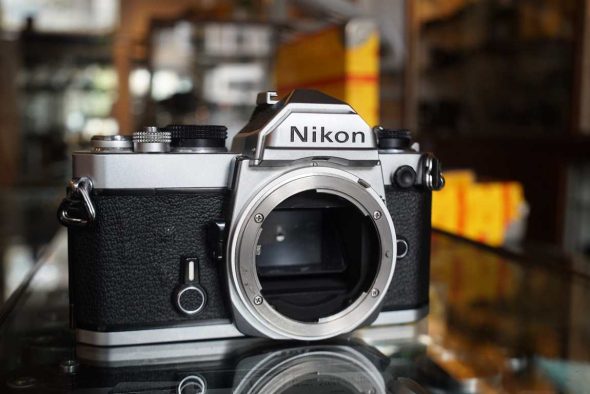 Nikon FM chrome, no electronics, OUTLET