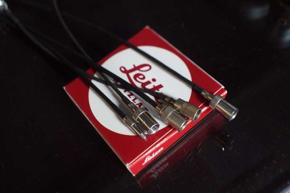 Leica cable release lot. 5x