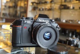 Nikon F-301 + Tamron 28mm f/2.8 Adaptall 2 AI lens