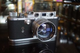 Nicca 3-S + Nippon Kogaku Tokyo 50mm f/1.4 Leica copy