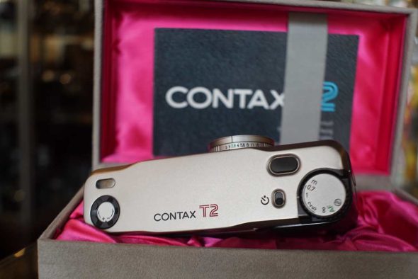 Contax T2 w/ Sonnar 38mm f/2.8 Boxed