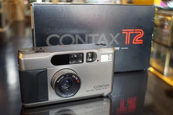 Contax T2 w/ Sonnar 38mm f/2.8 Boxed