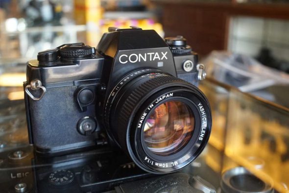 Contax 139 quartz + Yashica ML 50mm f/1.4