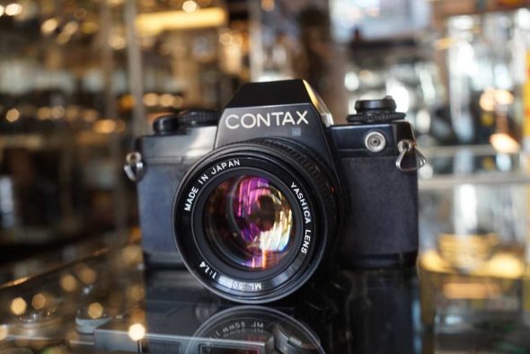 Contax 139 quartz + Yashica ML 50mm f/1.4