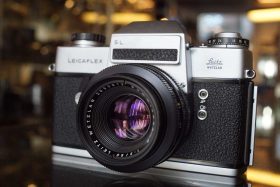 Leica Leicaflex SL 10011 + Summicron-R 50mm f/2 3cam