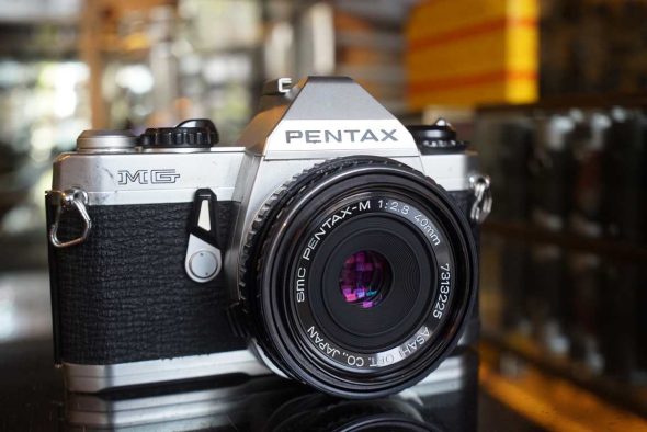 Pentax MG kit w/ 40mm f/2.8 Pancake SMC-M