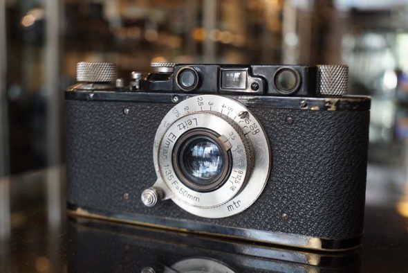 Leica II + Leitz Elmar 50mm f/3.5 Nickel