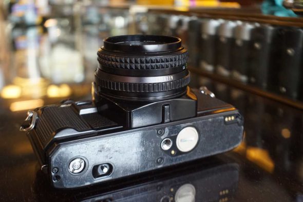 Minolta X300 Black w/ MD Rokkor 45mm f/2 lens, serviced