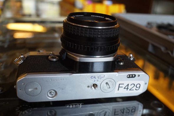 Pentax MX + 50mm F/1.7 lens, OUTLET