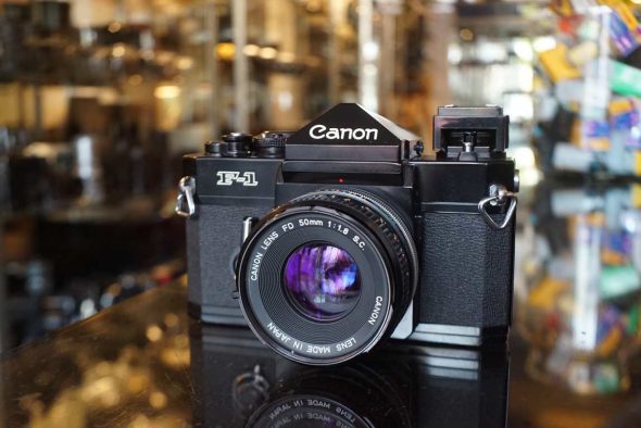 Canon F-1n with 50mm F/1.8 SC lens