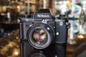 Nikon F3 + Nikkor 50mm F/1.4 AI kit, worn but working