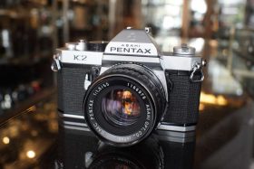 Pentax K2 + SMC-K 55mm f/1.8 Boxed