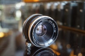 Canon lens 35mm 1:2.8 in Leica screw mount