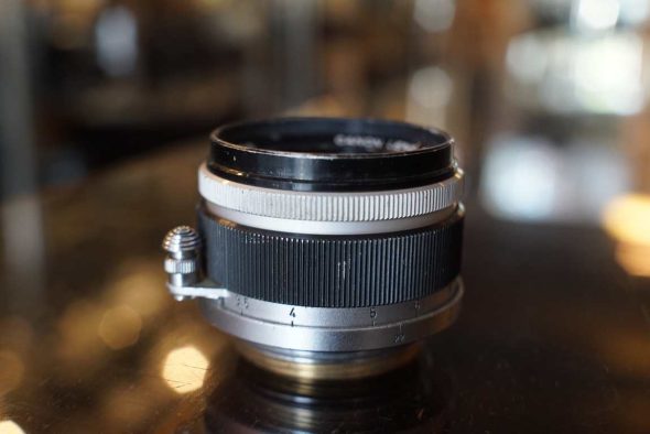 Canon lens 35mm 1:2.8 in Leica screw mount