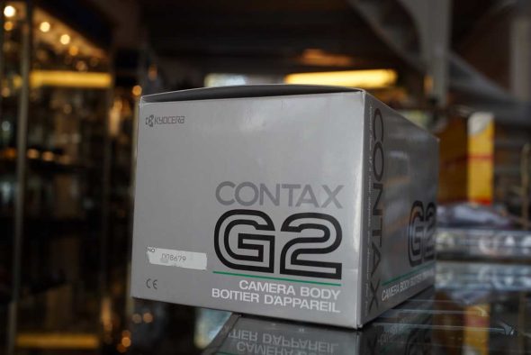 Contax G2 titanium + Carl Zeiss Planar 45mm F/2 lens, boxed