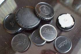 Lot of Leica lens and body caps