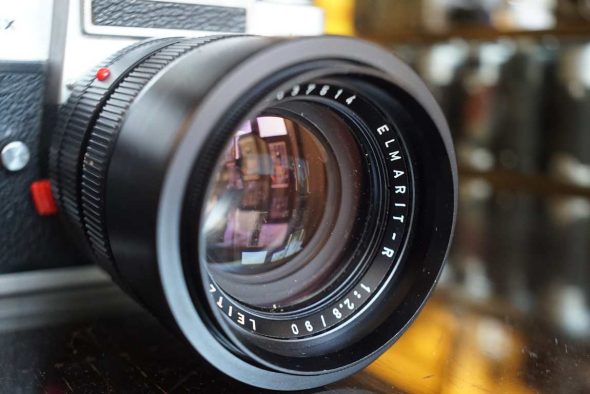Leica Leicaflex SL + Elmarit-R 90mm f/2.8 2cam