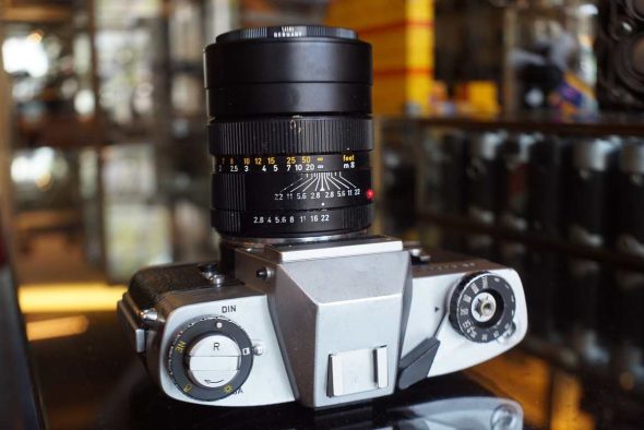 Leica Leicaflex SL + Elmarit-R 90mm f/2.8 2cam