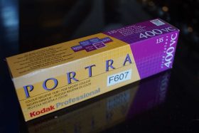 Kodak Portra 400VC, 5-pack 135/36, expired 12/2004