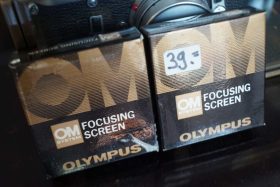 Olympus OM Focusing screen 1 and 13, boxed