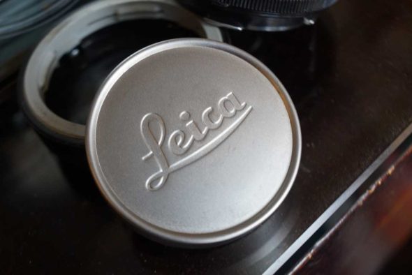 Leica M cap lot of 3: Body cap, front lens cap and back lens cap