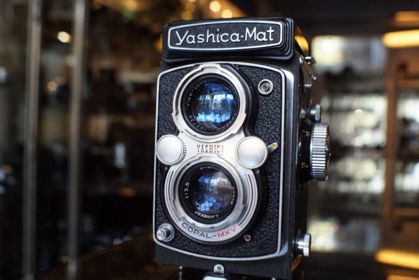 Yashicamat TLR with Lumaxar 80mm F/3.5 lenses