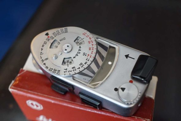 Leica Leicameter MR chrome, tested and accurate, boxed