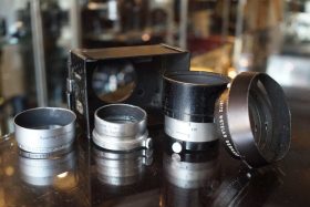 Lot of 5x Leica Leitz lens hoods