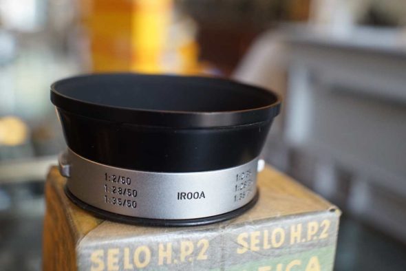 Leica Leitz IROOA lens hood for the Summicron 1:2 / 50 and 35