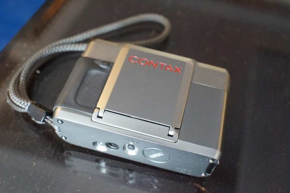 Contax T in silver with Sonnar 38mm F/2.8 T* lens, for repair/parts/collection, OUTLET