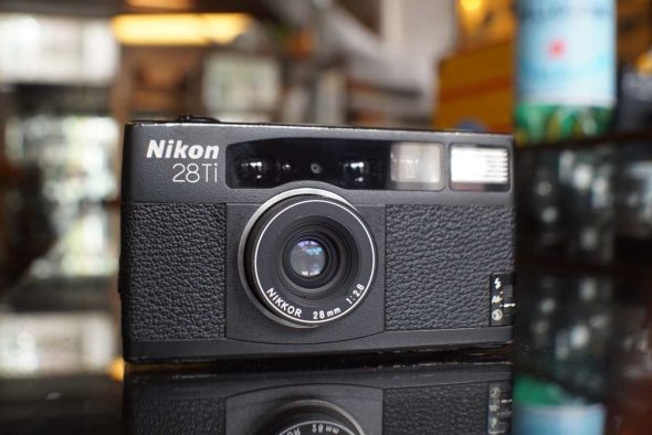 Nikon 28TI w/ Nikkor 28mm f/2.8 worn