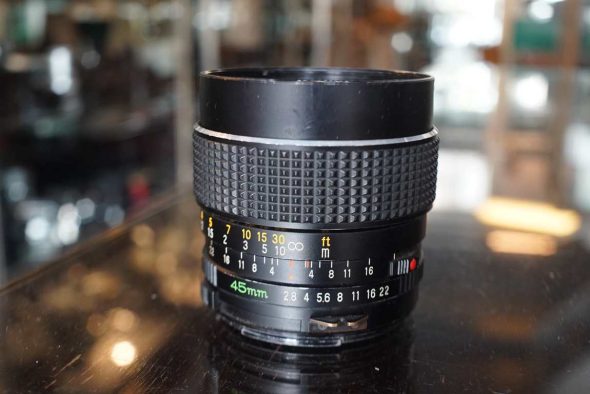 Mamiya Sekor-C 45mm F/2.8 S lens for M645