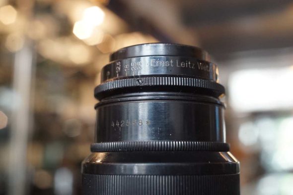 Leica Leitz Hektor 13.5cm F/4.5 lens for LTM, black paint