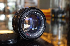 Canon FD 55mm F/1.2 S.S.C. Aspherical lens