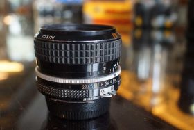 Nikon Nikkor 28mm F/2.8 AI lens, worn