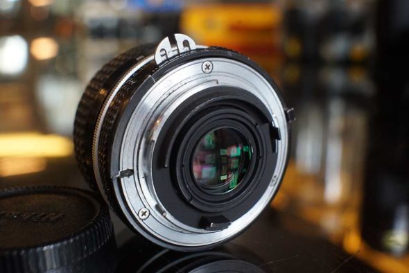 Nikon Nikkor 28mm F/2.8 AI lens, worn