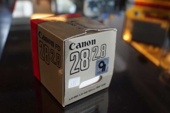 Canon FD 28mm f/2.8 nFD Boxed