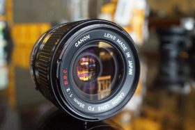 Canon lens FD 35mm f/2 SSC, Concave