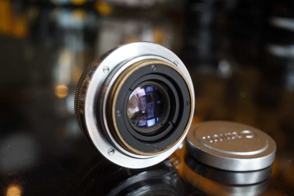 Canon 35mm f/2.8 Leica screw mount lens.