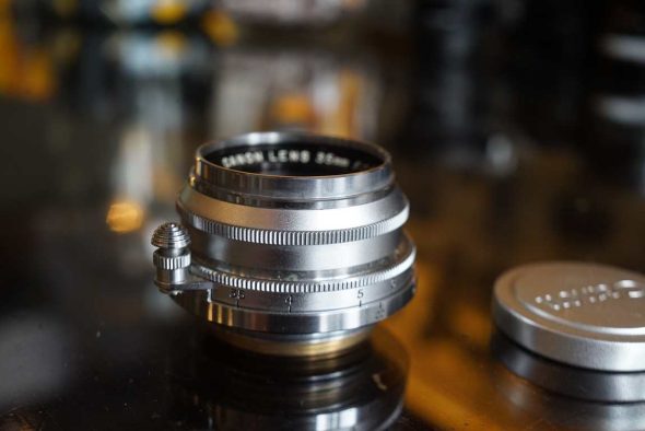 Canon 35mm f/2.8 Leica screw mount lens.