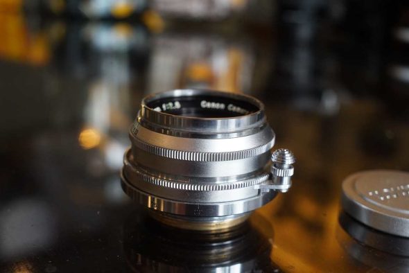 Canon 35mm f/2.8 Leica screw mount lens.