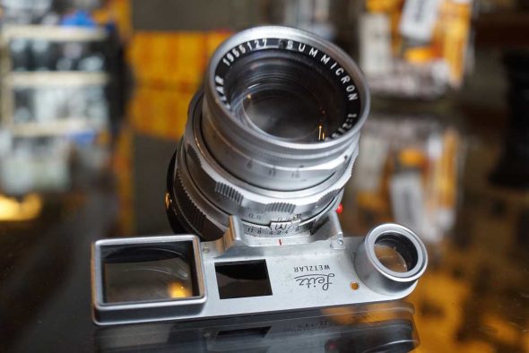 Leica Leitz DR-Summicron 50mm f/2 M + specs