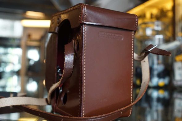 Original Leather case for the Tele-Rolleiflex TLR