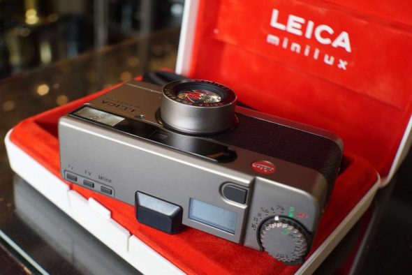Leica Minilux with 40/2.4 Summarit lens, cased