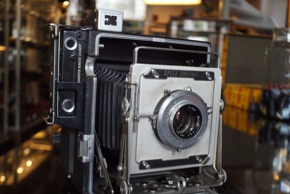 Graflex 4×5 Pacemaker Speed Graphic + Kodak Ektar 127mm f/4.7 lens kit