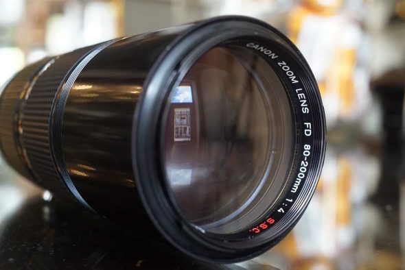 Canon zoom FD 80-200mm f/4 SSC