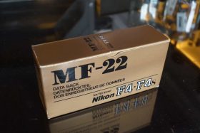Nikon MF-22 Data Back for Nikon F4 body, boxed