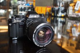 Minolta X-700 w/ MD 35-70mm f/3.5 Macro zoom lens, serviced